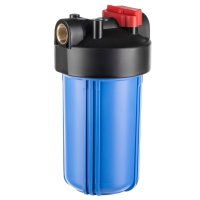 Магистральный фильтр Гейзер BB10 синий без картриджа