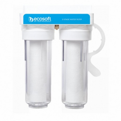 Двойной фильтр для холодной воды Ecosoft 3/4" (FPV2ECO) фото в интернет-магазине Уралфильтр UralFilter