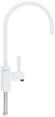 Кран рычажковый atoll A-8883-WE LED белый фото в интернет-магазине Уралфильтр UralFilter