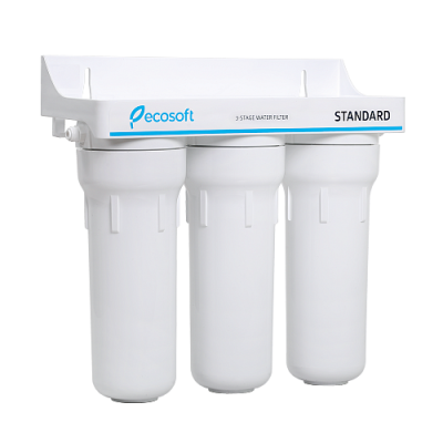 Проточный тройной фильтр Ecosoft Standart фото в интернет-магазине Уралфильтр UralFilter