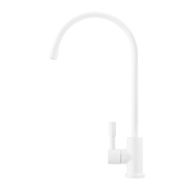 Кран для питьевых систем БАРЬЕР (цвет - белый матовый) фото в интернет-магазине Уралфильтр UralFilter