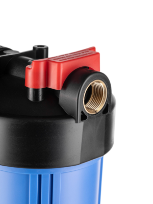 Магистральный фильтр Гейзер BB20 синий без картриджа фото в интернет-магазине Уралфильтр UralFilter