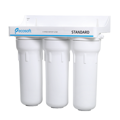 Проточный тройной фильтр Ecosoft Standart фото в интернет-магазине Уралфильтр UralFilter