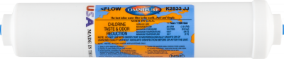 Угольный картридж Omnipure InLine KK5633JJ (2.5"x12"-1/4") фото в интернет-магазине Уралфильтр UralFilter